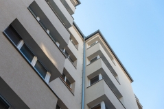 Realizácia obnovy exteriéru bytového domu