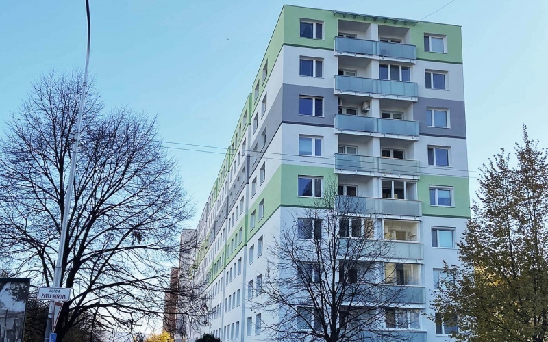 Obnova bytového domu na Eisnerovej ulici