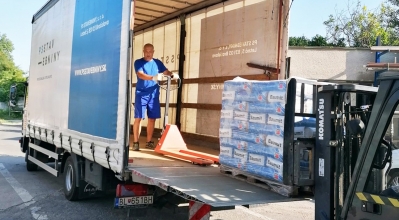 Materiálna výpomoc z firmy PS Stavebniny