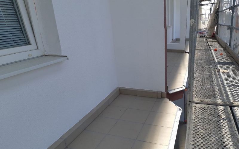 Obnova zábradlia na ulici Československých parašutistov v Bratislave